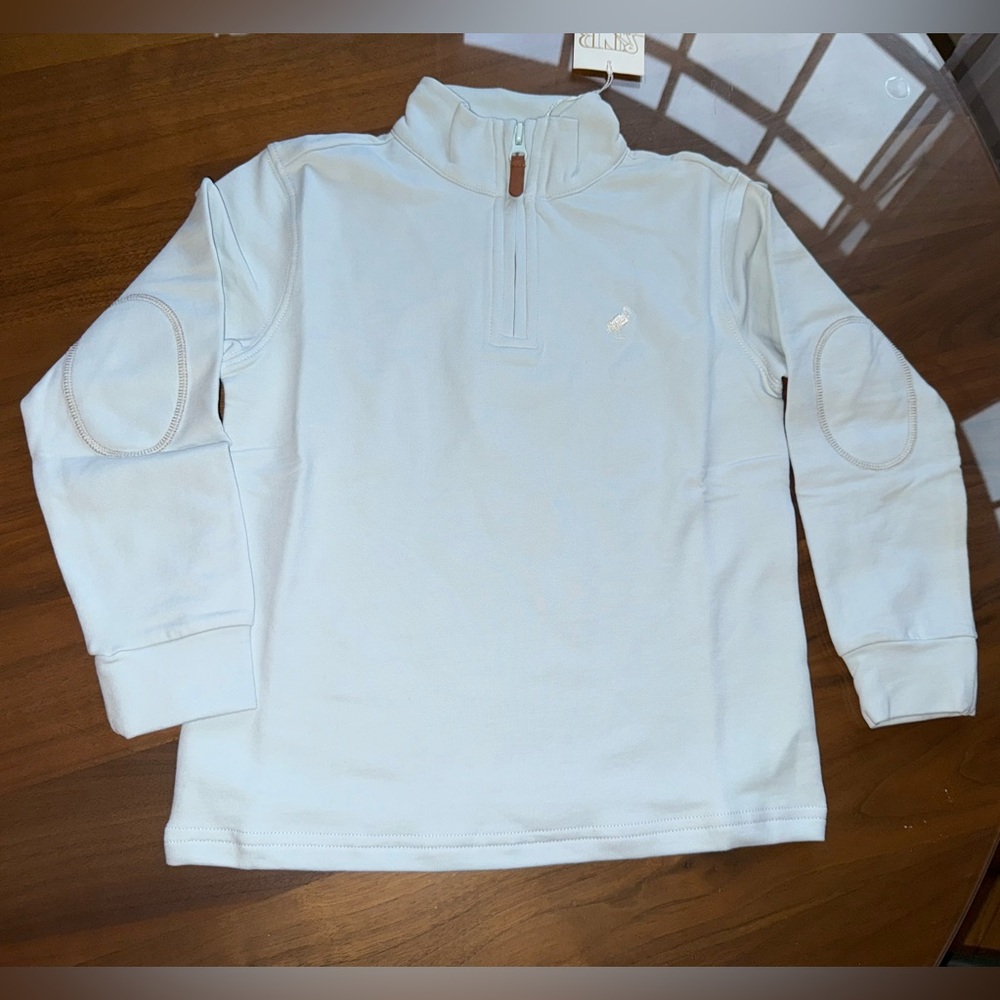 Tbbc beaufort bonnet co hayword half zip buckhead blue sweater 5T nwt